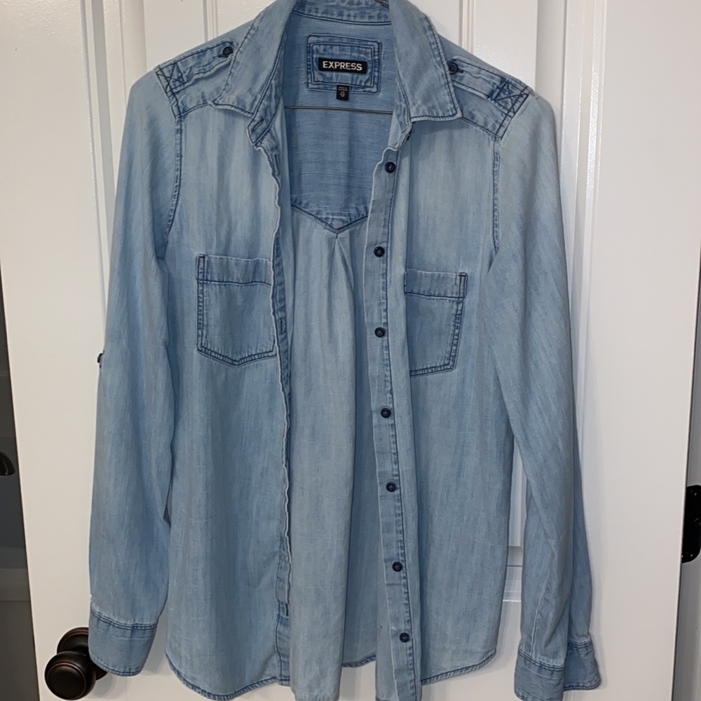Denim Button Up
